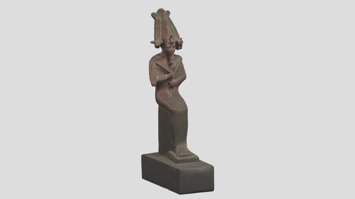 Osiris Statue 3D Model