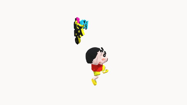 05 Crayon Shin-chan 3D Model