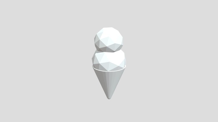 Ice cream Pretto 3D Model