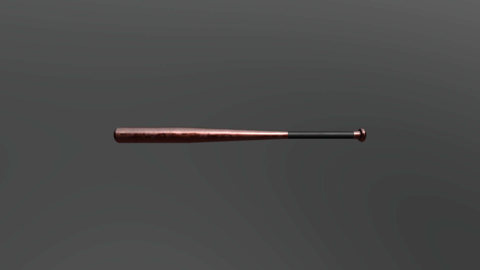 Copper Baseball Bat