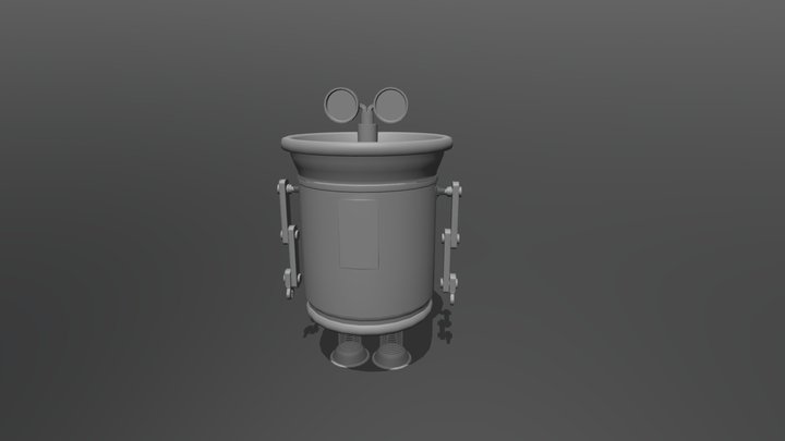 Robot v1 3D Model