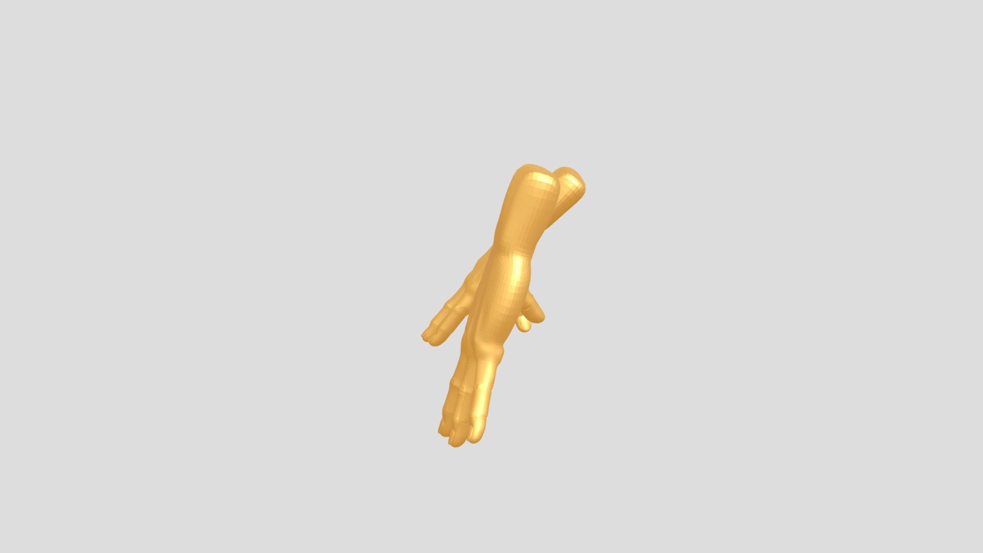 hand 3d model