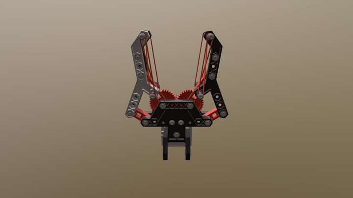 CLAW Robot V5 VEX Robotics 3D Model