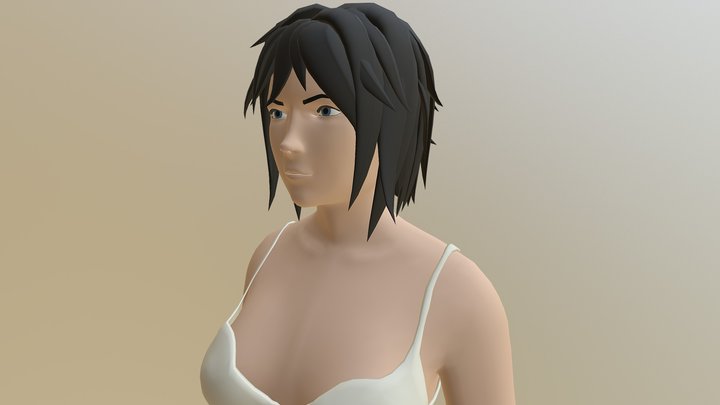 Main Character Base Model New Face 3D Model