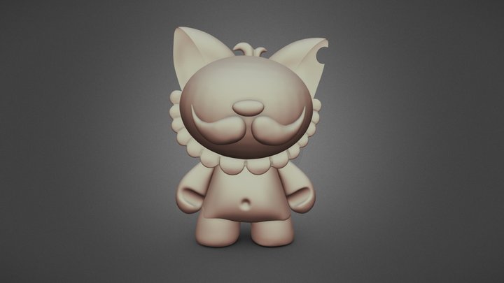Modelado Gato Temp 3D Model