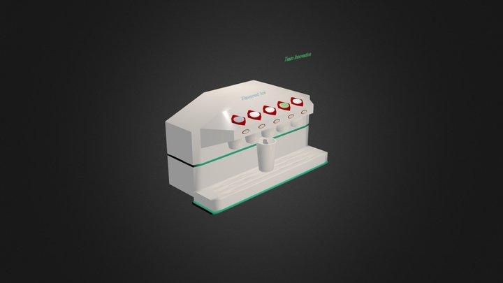 Beverage Machine 3D Model