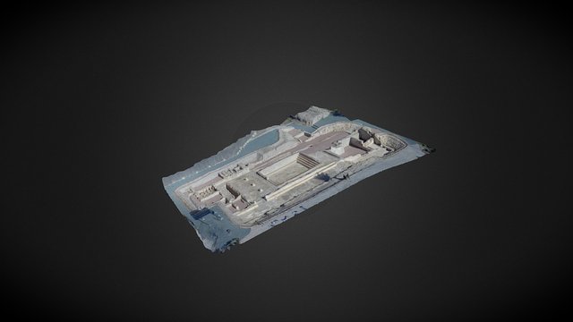 Termas Orientales de La Alcudia, Elche 3D Model
