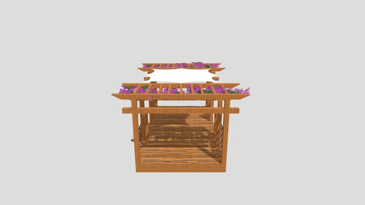Pergola Sketchup 3D Model