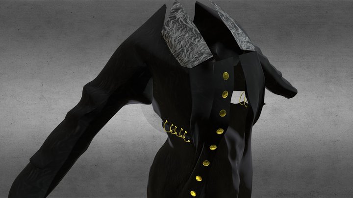 Fur Coat Submission 3D Model