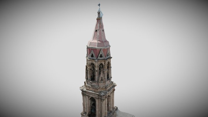 Torre de la Merced 3D Model