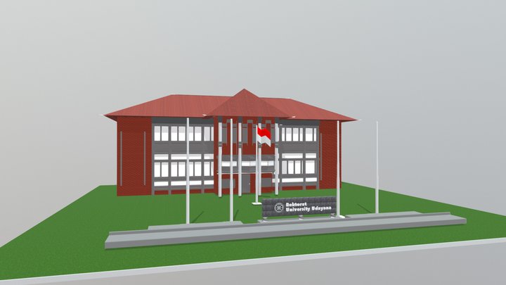 Universitas Udayana 3D Model