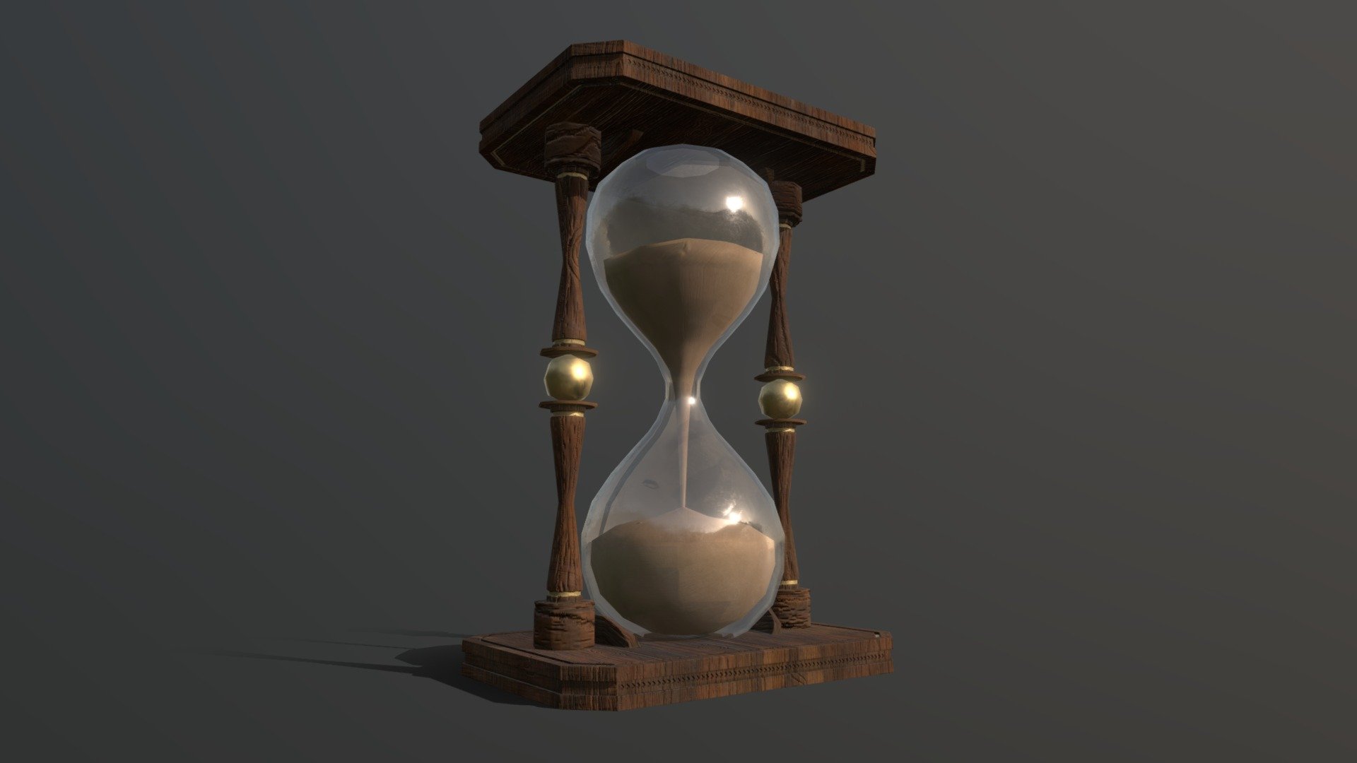 Hourglass - 3D model by Martin (@lizarddogs) [0683dce] - Sketchfab
