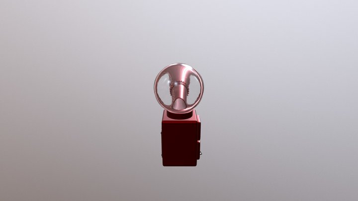 Machine Gum ; it's also a gun! 3D Model