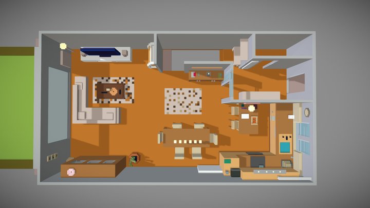 Casa 02 3D Model
