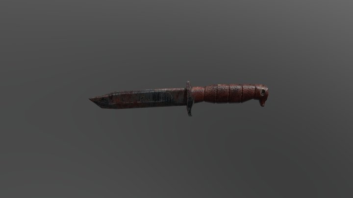 Knife 3D Model