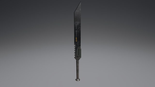 Titanfall 2 Ronin Broadsword 3D Model