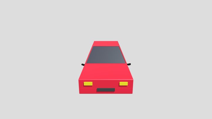 simple car 3D Model
