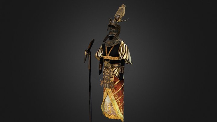 Costume d’Osiris 3D Model