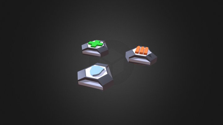 Pickups 3D Model
