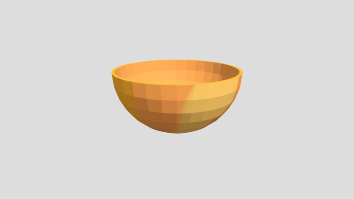 Clay_Bowl 3D Model