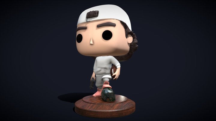Kev POP! Figure 3D Model