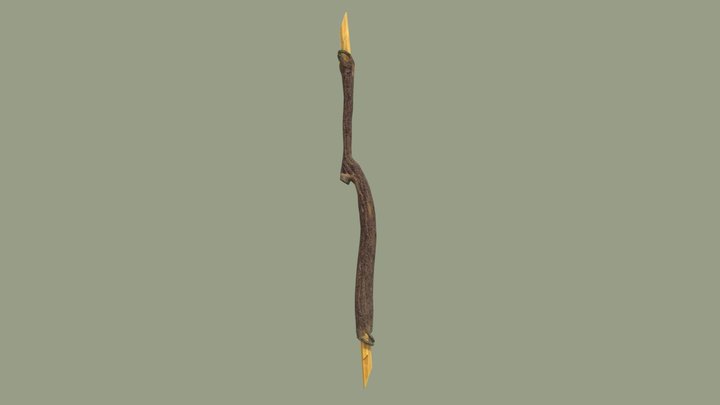 Crystal Spear 3D Model
