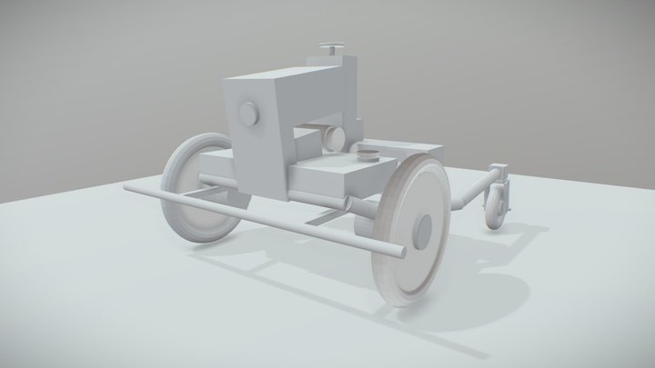 Agribot Simple 3D Model