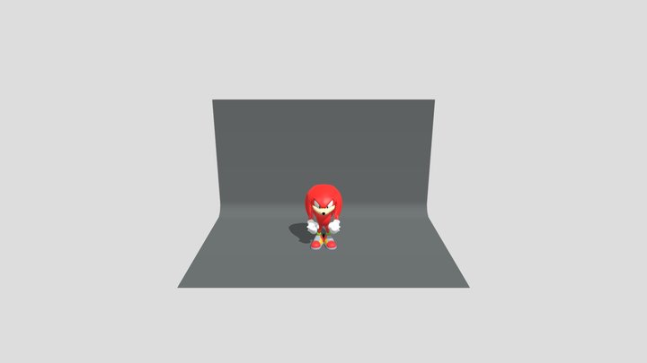 Classic+ Knuckles+JP 3D Model