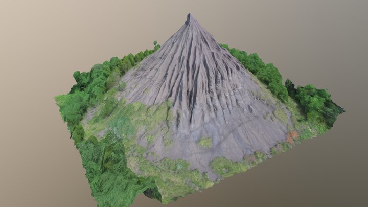 Meddőhányó 3D Model
