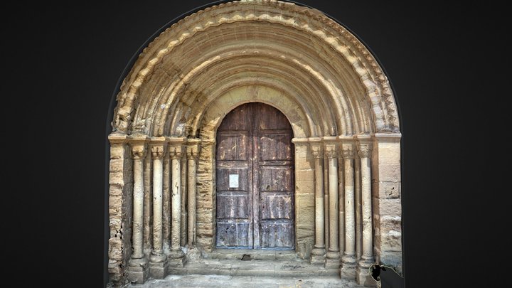 PORTADA DE LA IGLESIA DE SAN JUAN BAUTISTA
