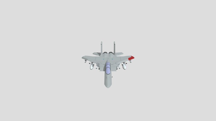 F 15 Blender 3D Model