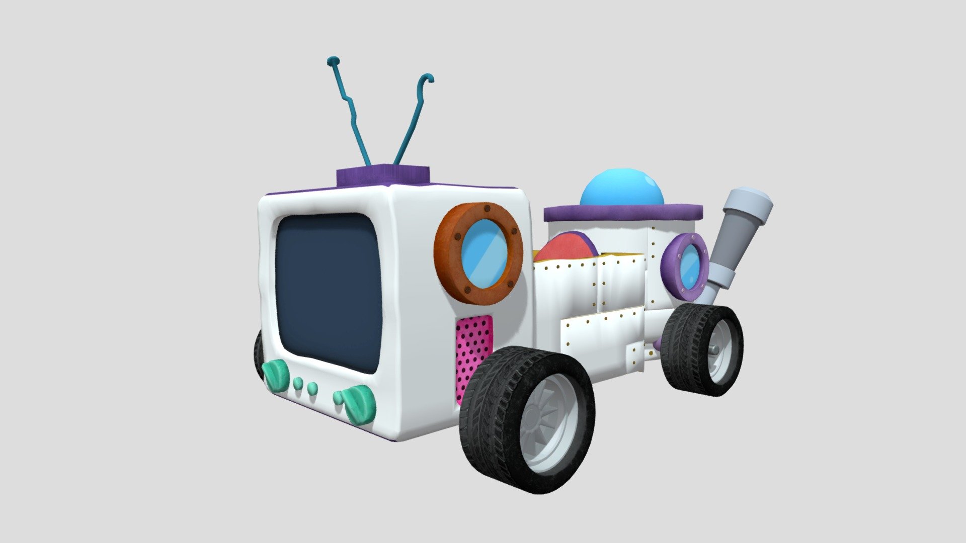 Nickelodeon Kart Racers 3 - Star (UPDATE) - Download Free 3D model by ...