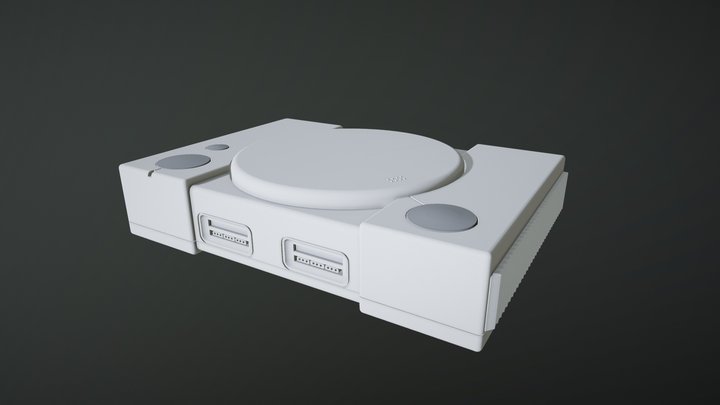 PlayStation Classic 3D Model