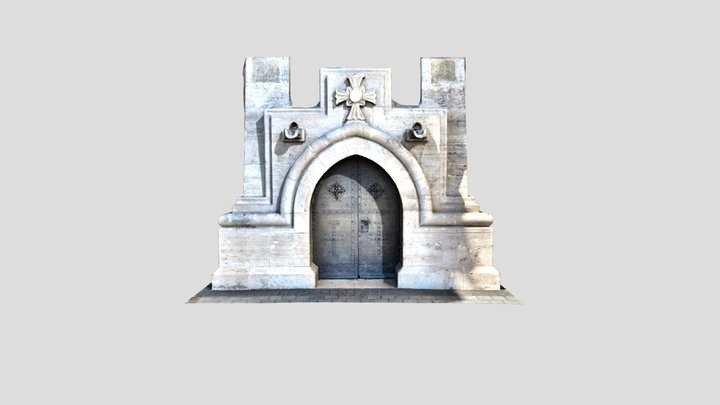 Cathedral_Gate_Castle 3D Model