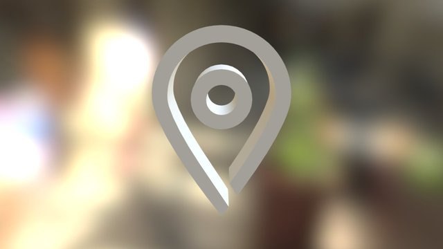 Map Pin 3D Model