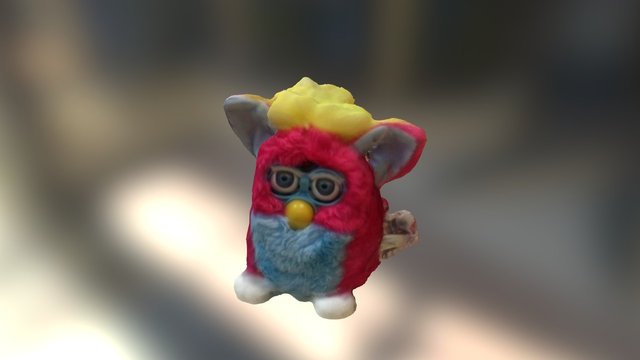 Sherbet Furby 3D Model