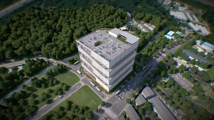 Logistics Center in Byeollae 3D Model