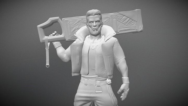 The Man 3D Model