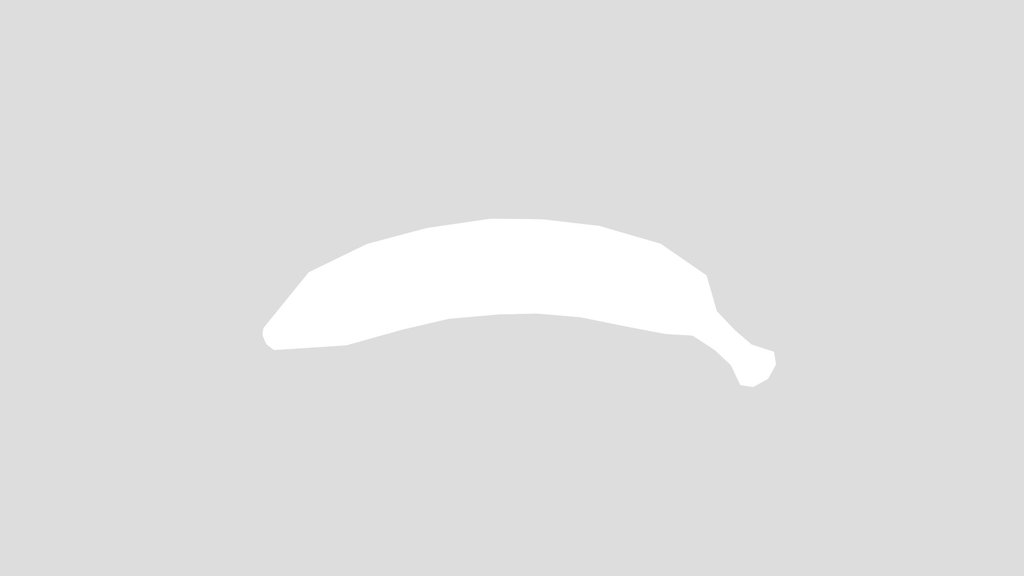 Lowpoly Banana