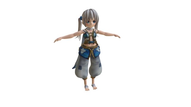 OCBLUEGIRL 3D Model