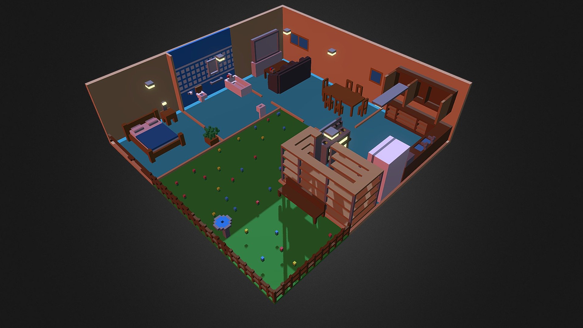 House Diorama