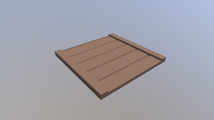 Wood Path 3D Model