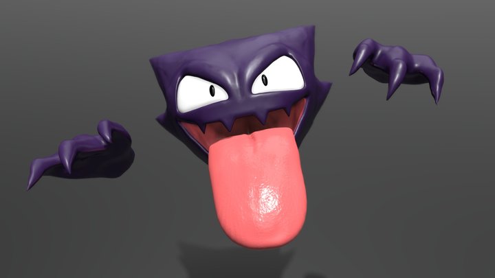 Haunter N.º093 3D Model
