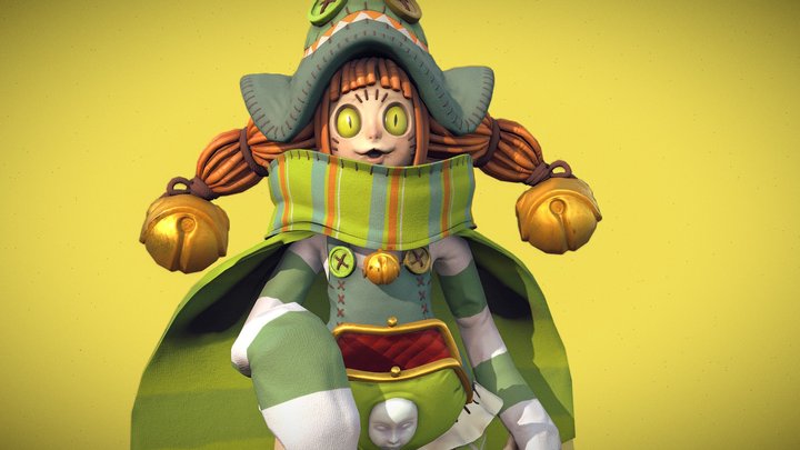 Super Sentai - Funfilled Spy Luckyuro 3D Model