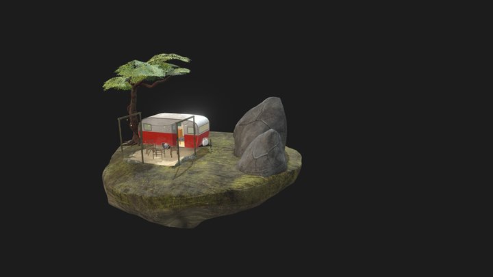 Campsite 3D Model