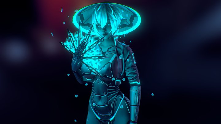 Hakira VRC Model 3D Model