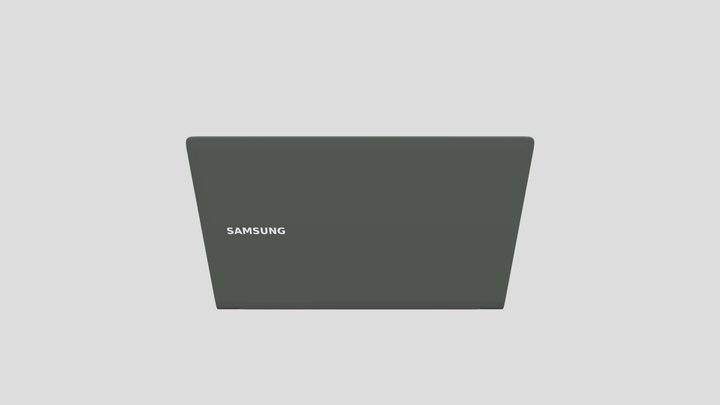 Samsung Laptop Model 3D Model