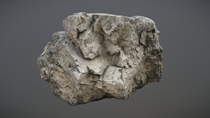 Medium Rock 3D Model