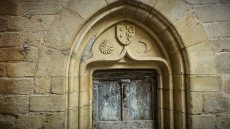 Middle Age Door 3D Model