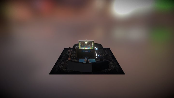Spectacle Games Setup 3D Model